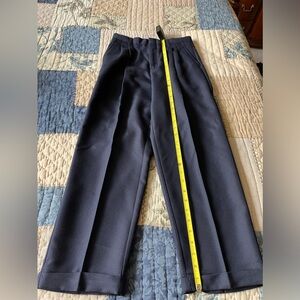 Boys Claiborne Dress Slacks Size 12, Color Navy Gently Used